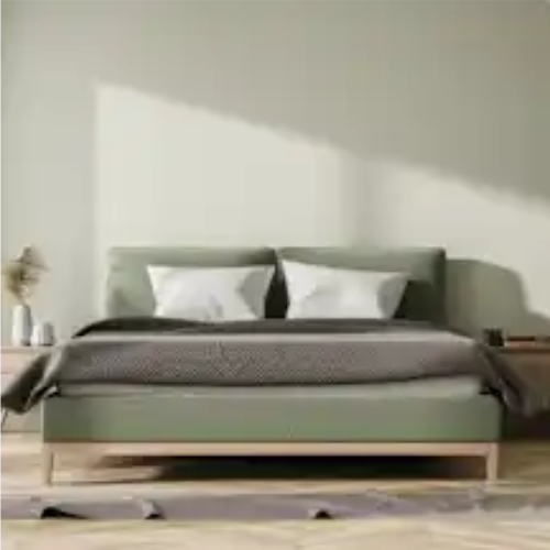 Furnished bedroom cleaning